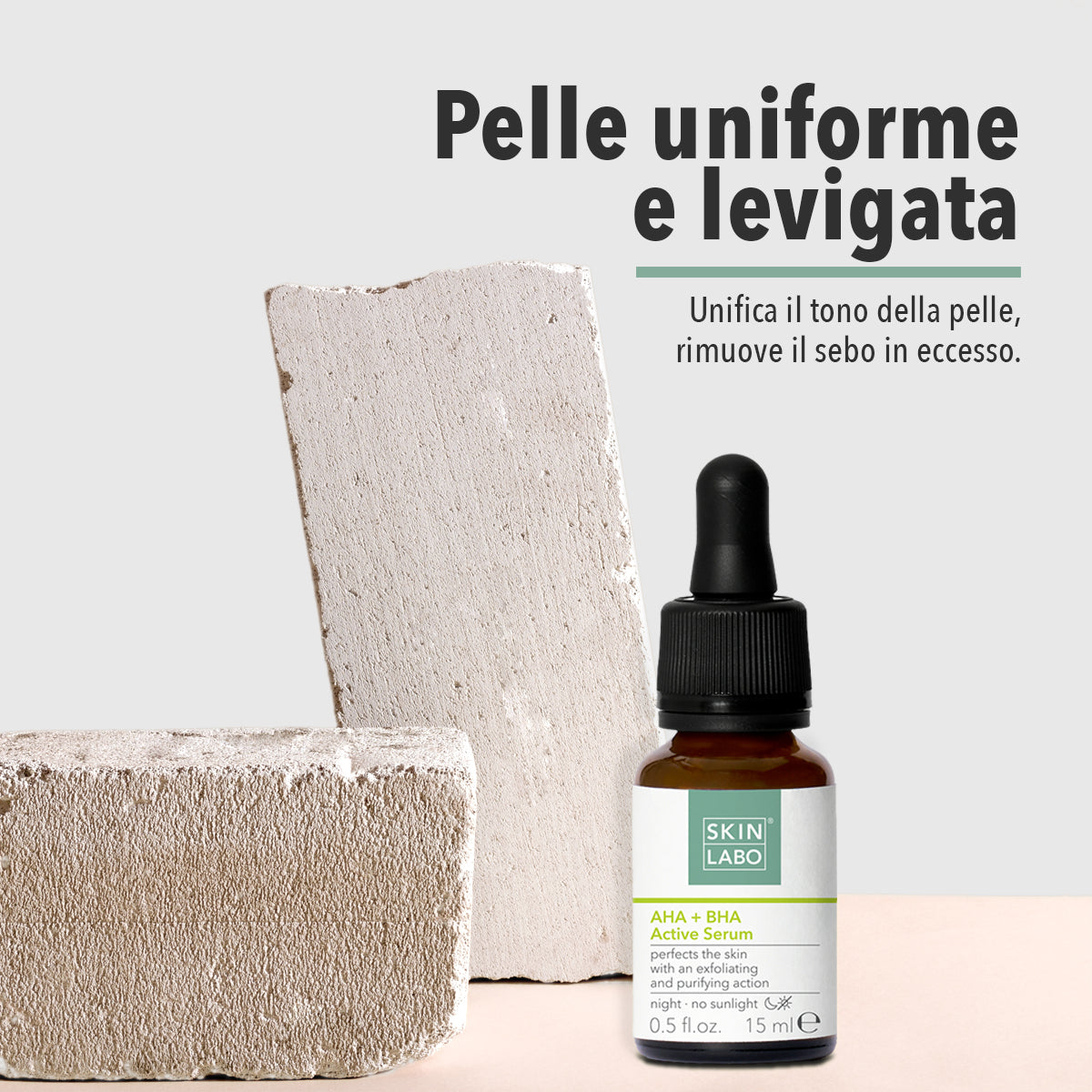 AKTYWNE SERUM Z KWASAMI AHA + BHA