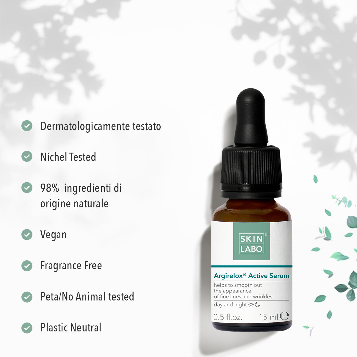 AKTYWNE SERUM Z KOMPLEKSEM ARGIRELOX®