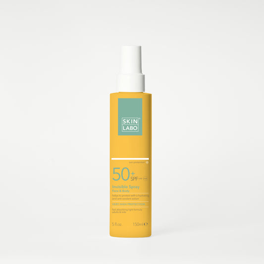 NIEWIDOCZNY SPRAY DO TWARZY I CIAŁA Z SPF 50+