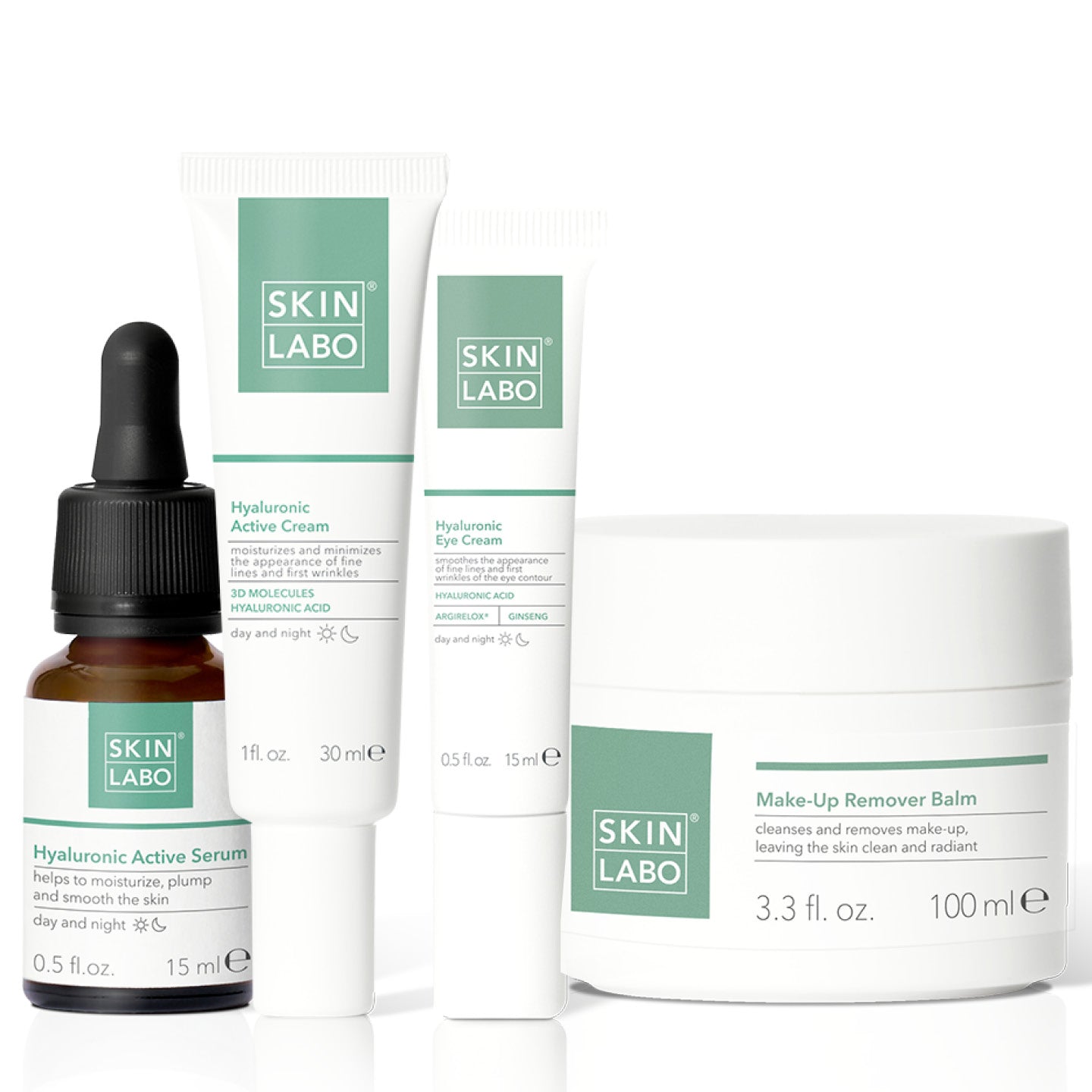 Rutyna 4 produktów: serum + krem + kontur oczu + masło do demakijażu